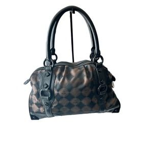 MCM silk satchel- Boston bag